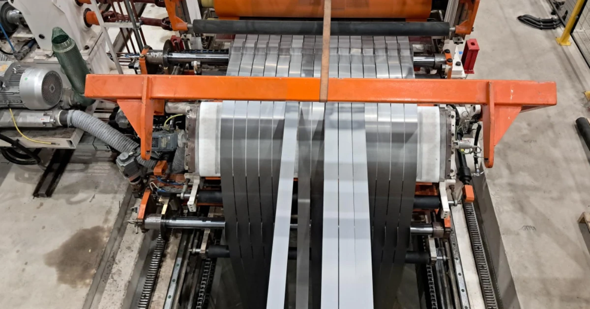 Slit steel strips