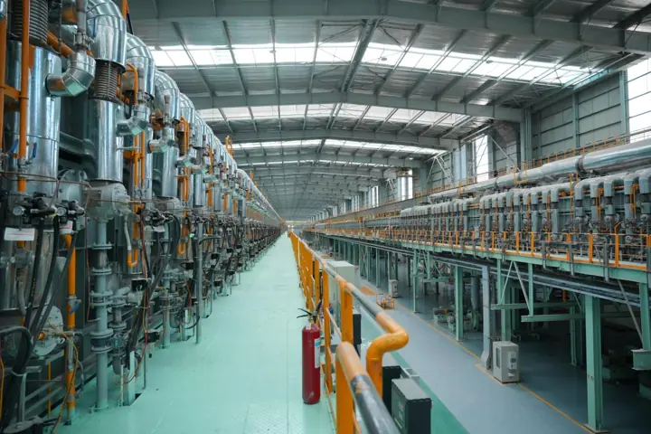 Línea de acero eléctrico