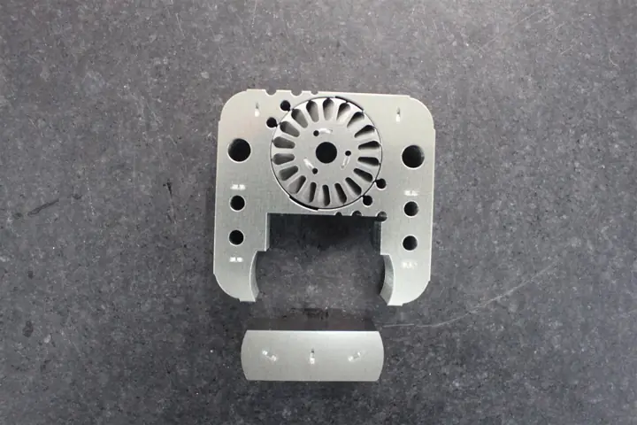 Stator- und Rotorbleche